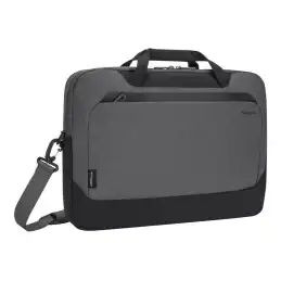 Targus Cypress Briefcase with EcoSmart - Sacoche pour ordinateur portable - 15.6" - gris (TBT92602GL)_2